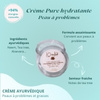 Crème "Pure Hydratante" Visage peau à problèmes 50g - Ayurvédique & Vegan