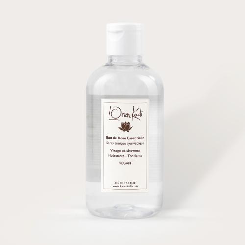 Eau de Rose Essentielle Visage toute peau 210ml - Ayurvédique & Vegan