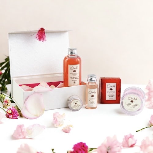 Coffret "Baiser de Rose" - Élégance et Douceur Naturelle