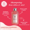 Shampoing "Rose délice-miel" Cheveux normaux 210ml Ayurvédique