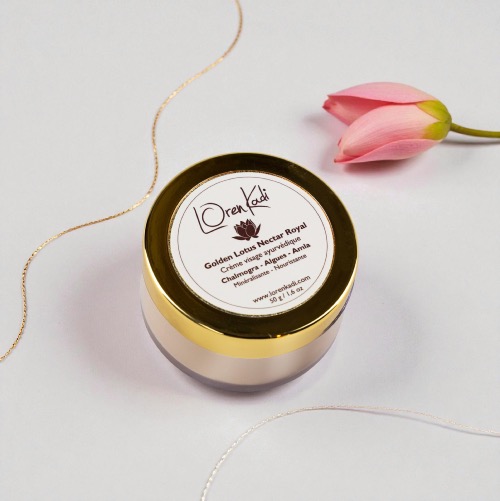 Crème "Golden-Lotus-Nectar" Visage toutes peaux 50g - Ayurvédique