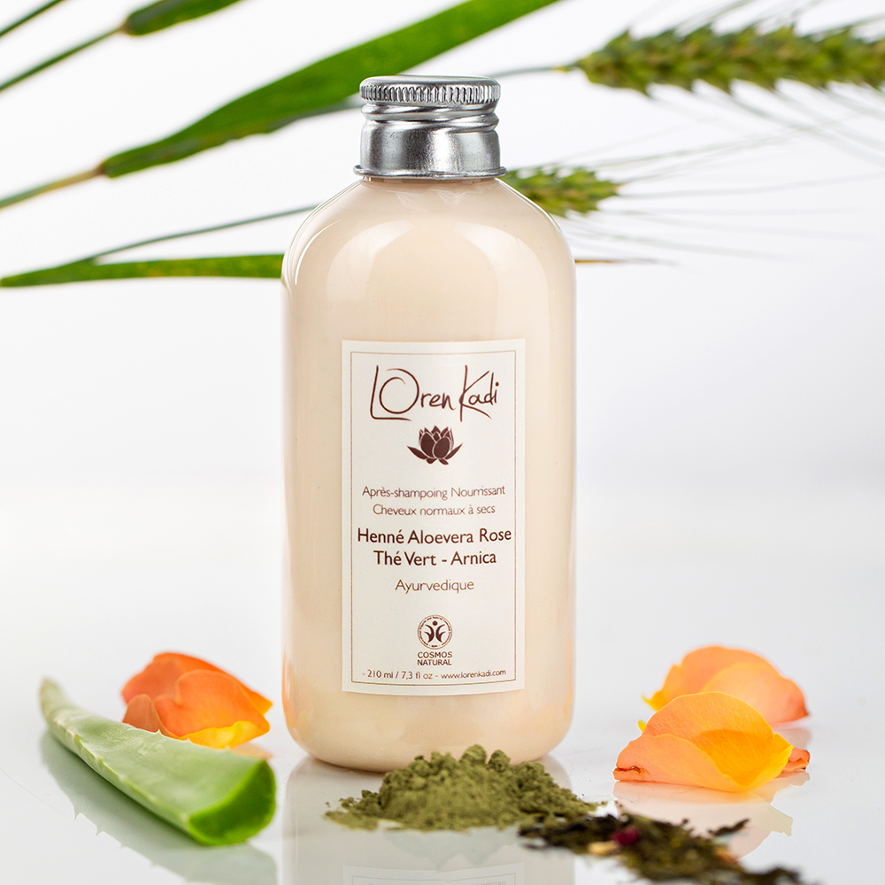 Après-shampoing "Henné" Cheveux normaux à secs 210ml Ayurvédique